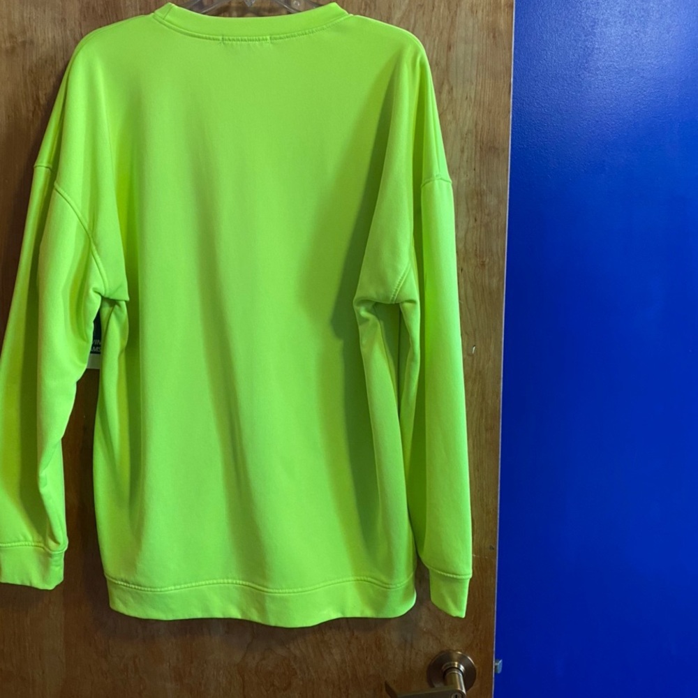 Neon Crew Neck Sweatshirt